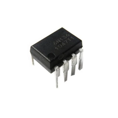 6N136 SMD -8 Kev kub ceev Transistor Optocouplers Chip IC