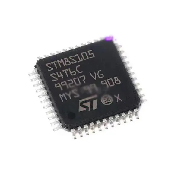 STM8S105S4T6C LQFP-44 16MHz/16KB Flash/8-ntsis Microcontroller MCU
